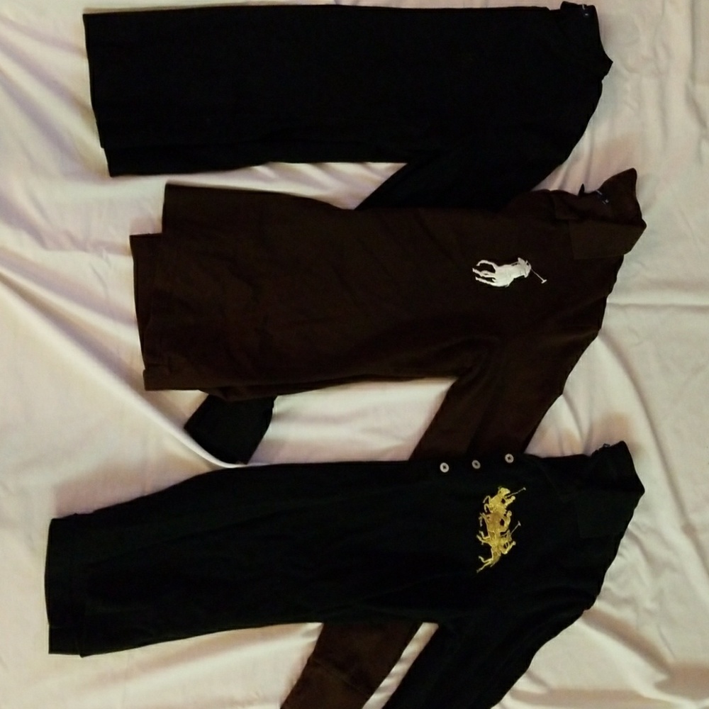 Womens Ralph Lauren golf long sleeve/ skinny polo